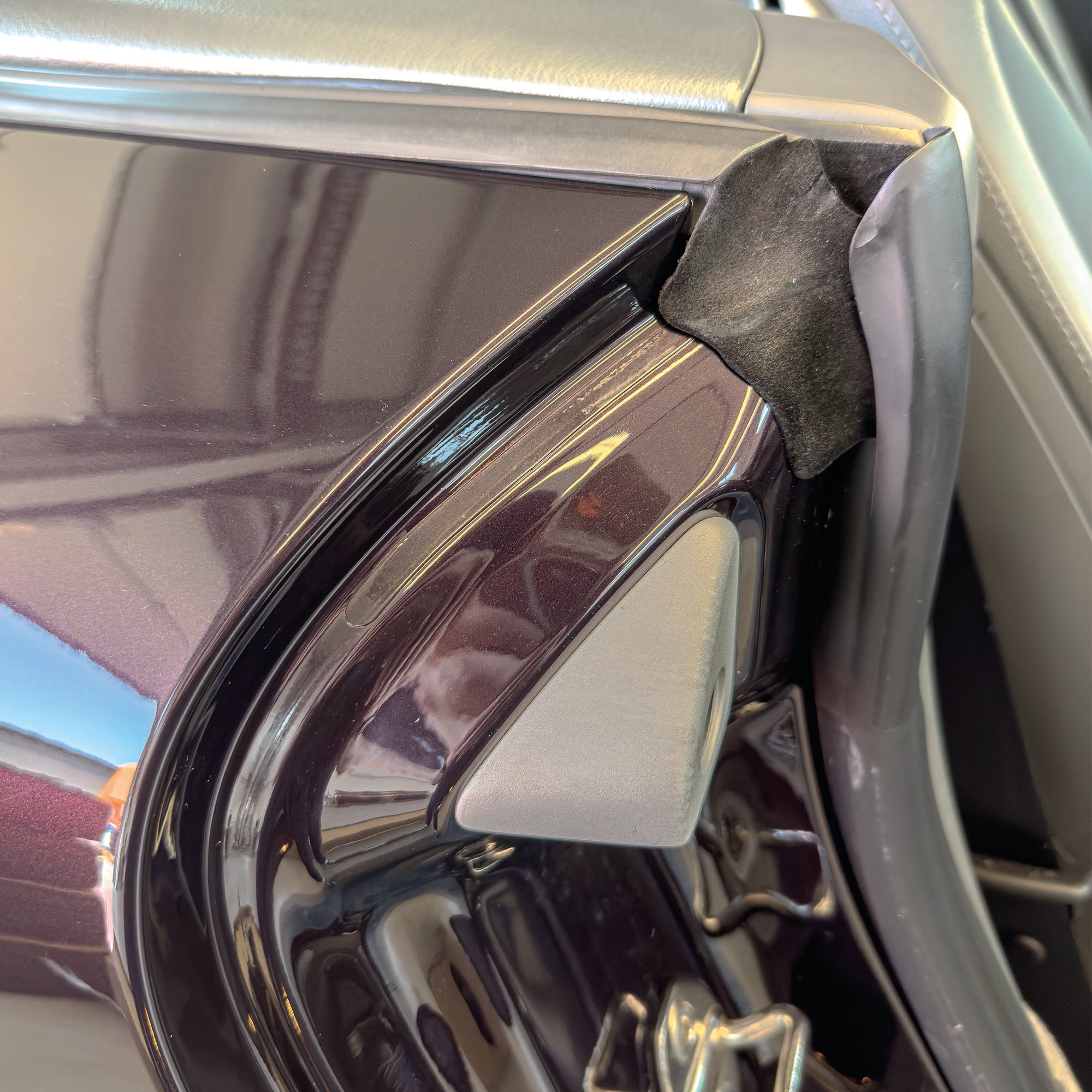 Lackschutzfolie für Porsche 911 997 Schutzfolie Transparent Türkante Türanschlag