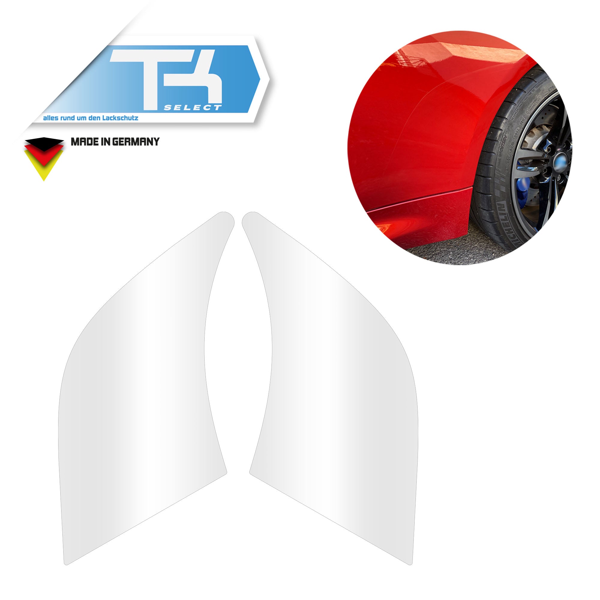 Lackschutzfolie für BMW M4 F82 Steinschlagschutz Schutzfolie Folie Transparent