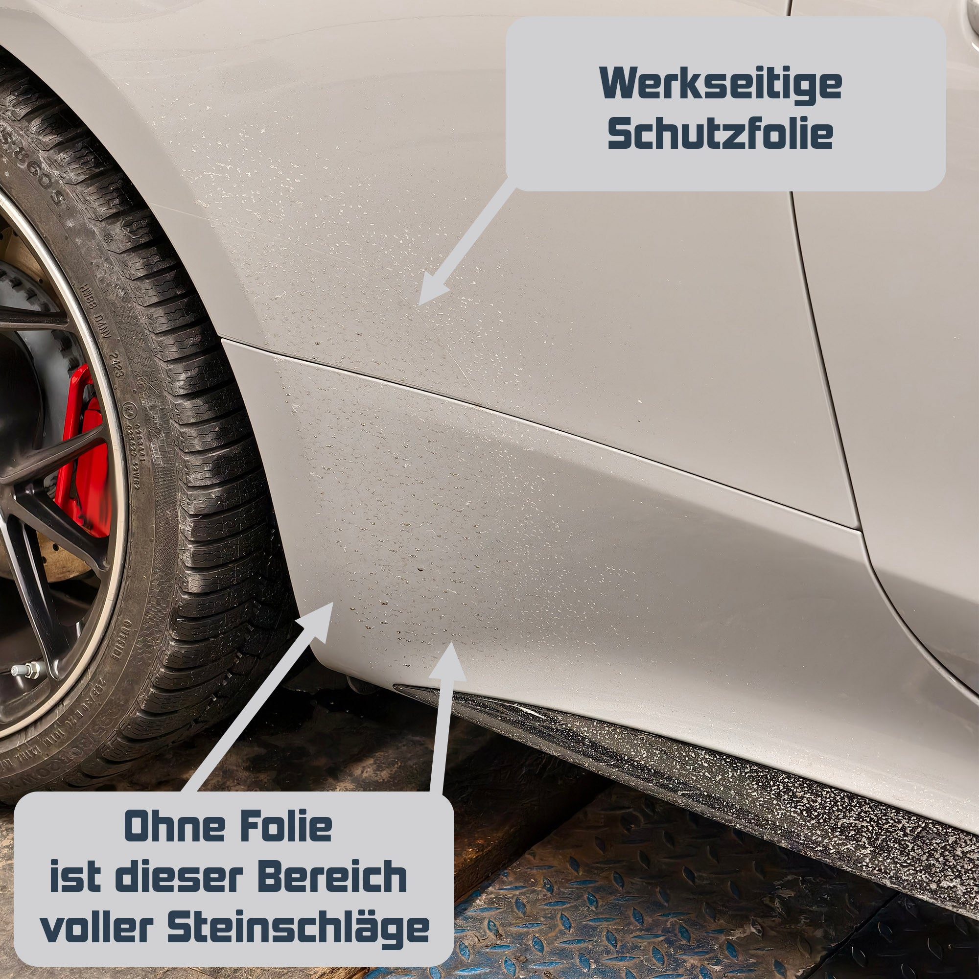 Lackschutzfolie für Mercedes CLE AMG 53 Steinschlagschutz Schutzfolie Folie