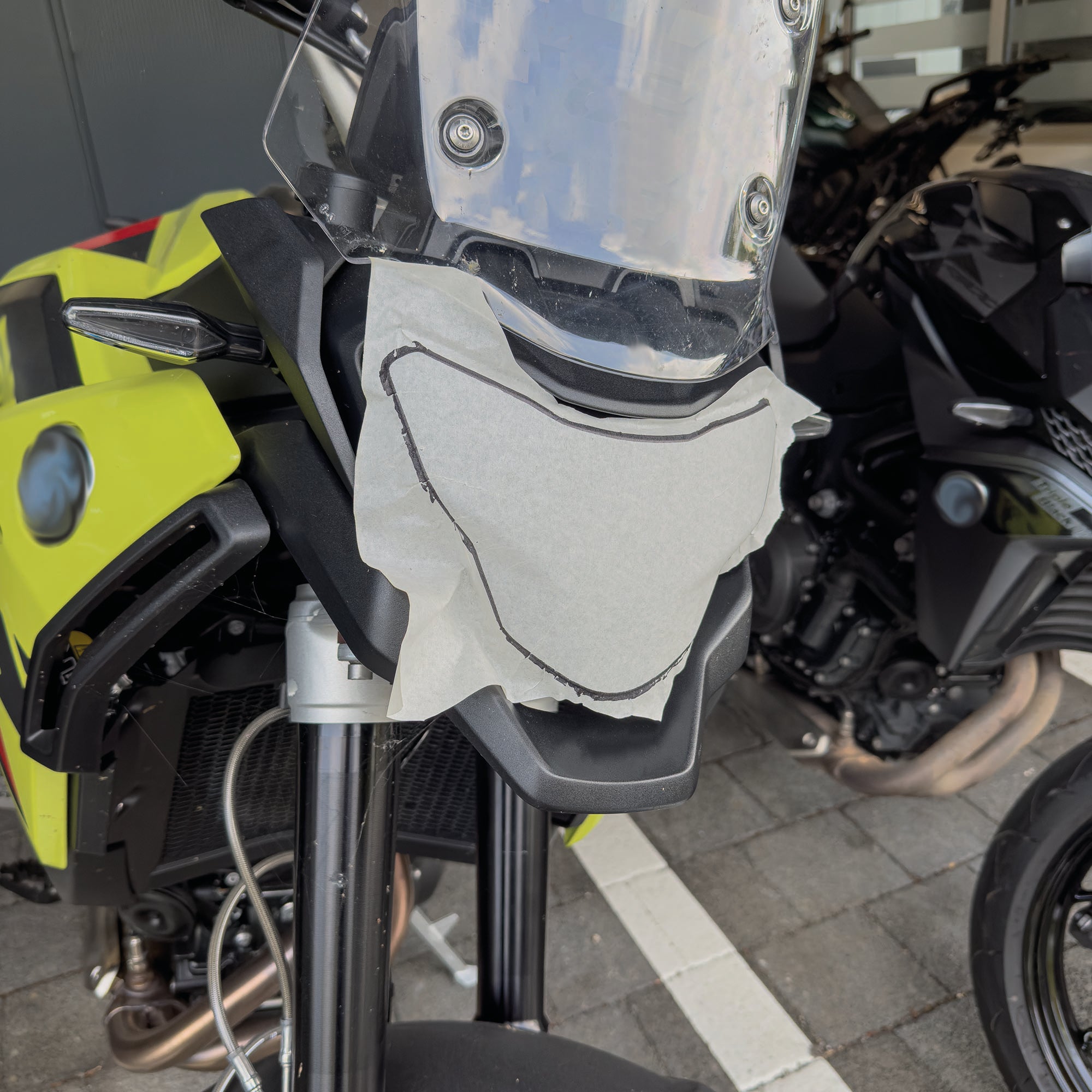 Scheinwerfer Schutzfolie für BMW F900GS G310 R G310 GS Steinschlagschutz Folie