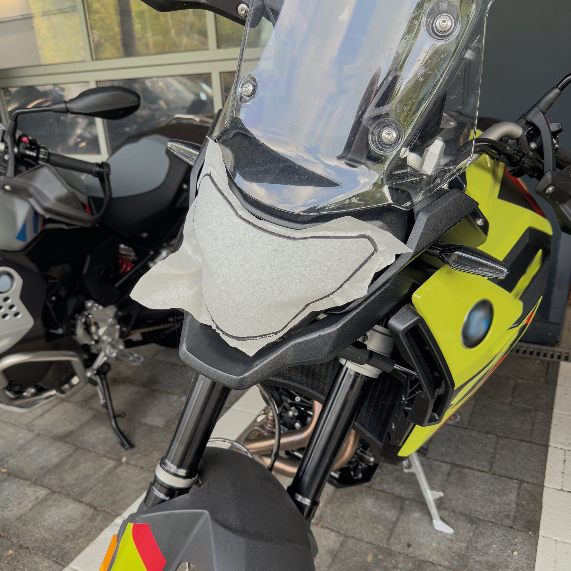 Scheinwerfer Schutzfolie für BMW F900GS G310 R G310 GS Steinschlagschutz Folie