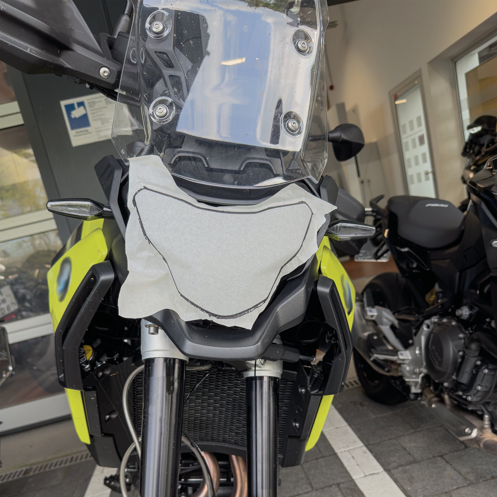 Scheinwerfer Schutzfolie für BMW F900GS G310 R G310 GS Steinschlagschutz Folie