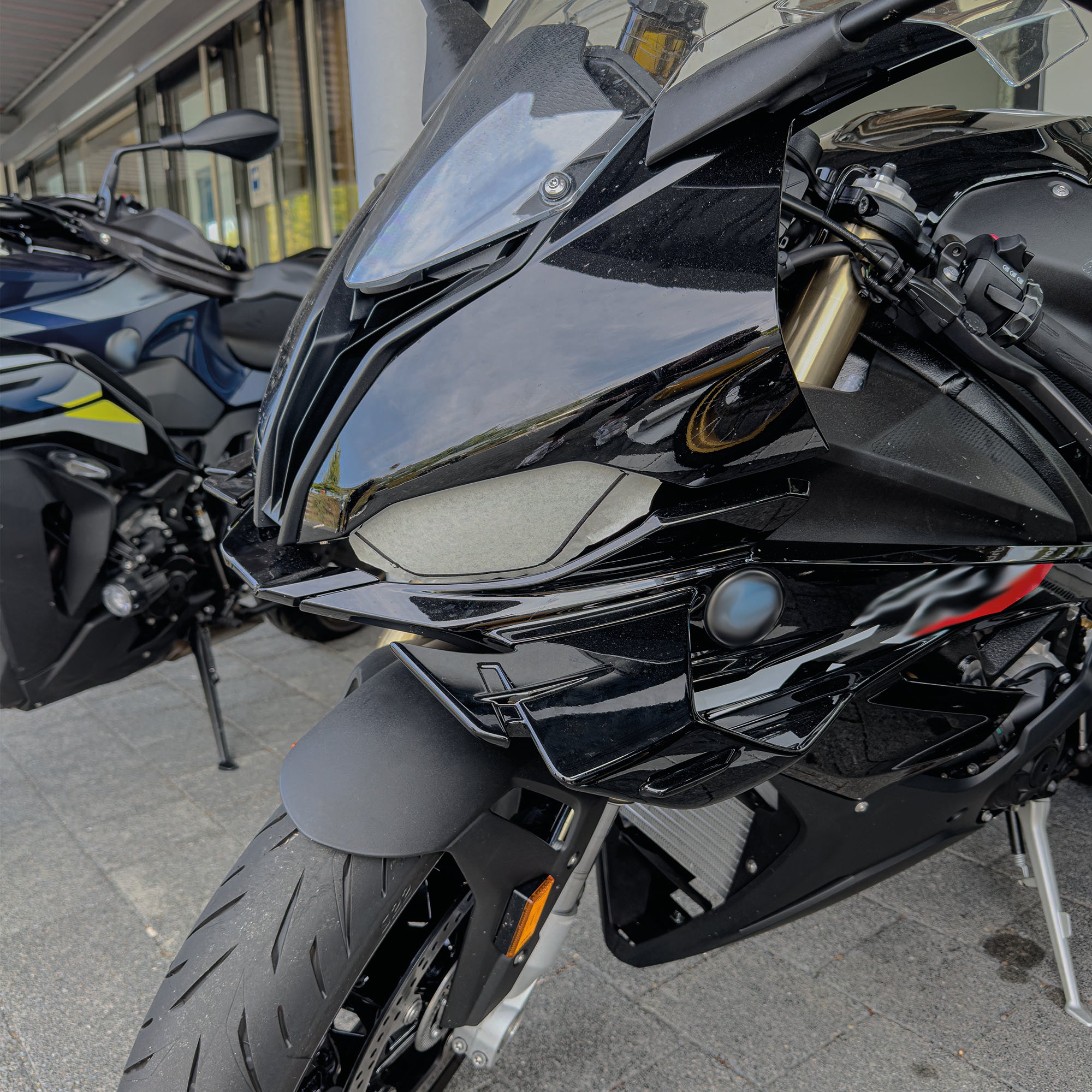 Scheinwerfer Schutzfolie für BMW S1000RR Steinschlagschutz Folie Transparent
