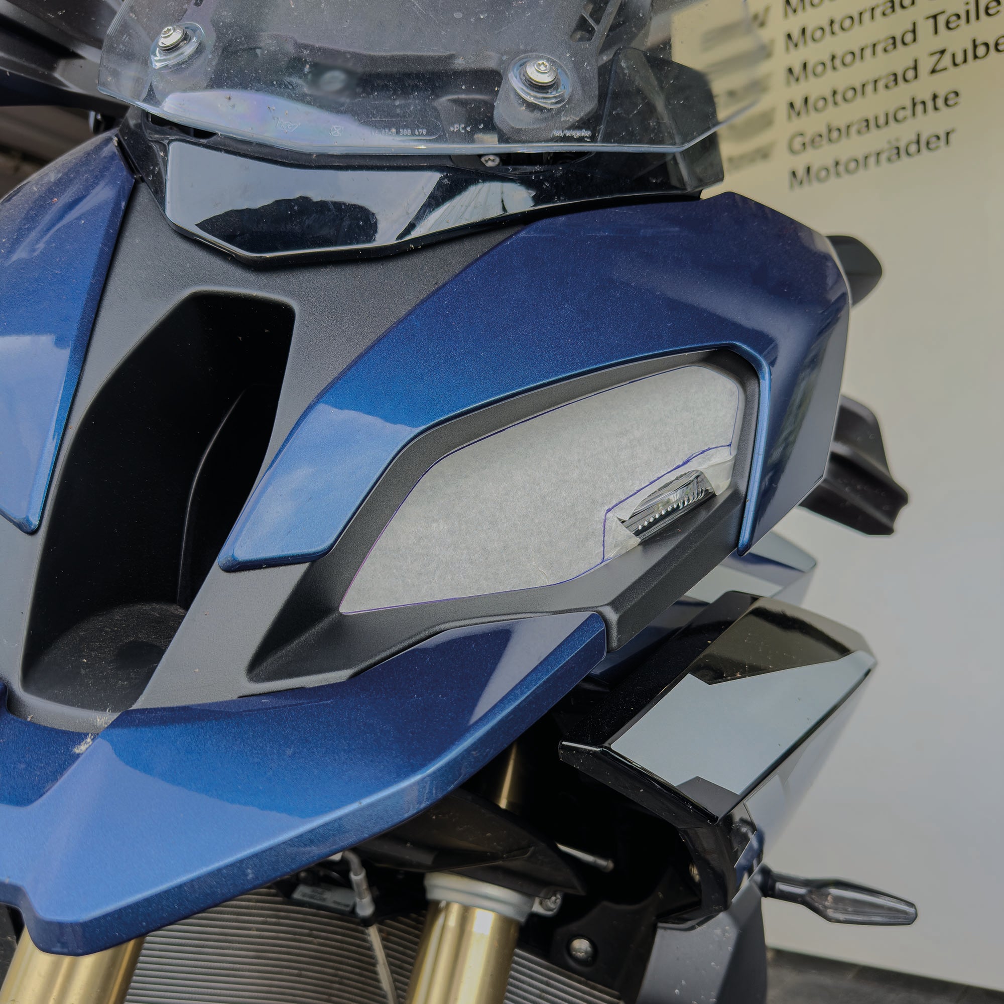 Scheinwerfer Schutzfolie für BMW S1000XR Steinschlagschutz Folie Transparent