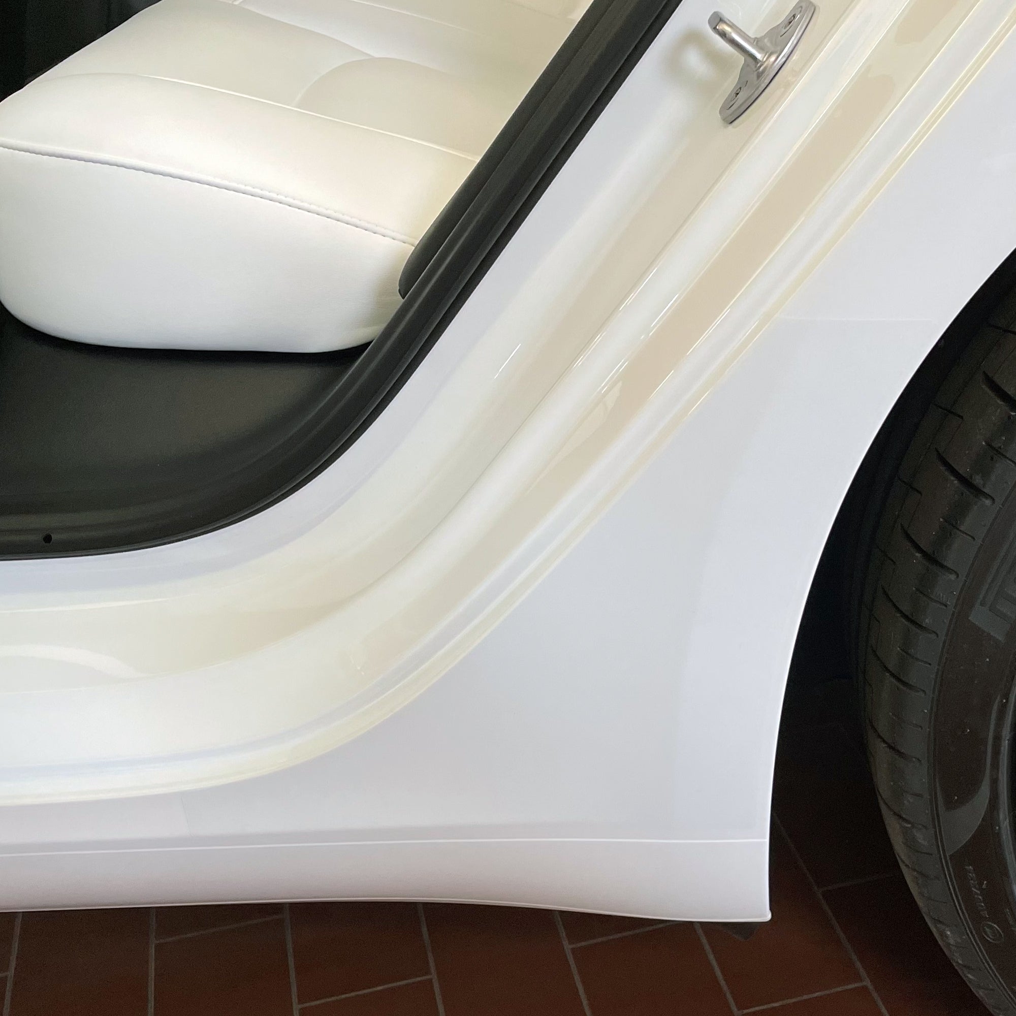 Lackschutzfolie für Tesla Model 3 Steinschlagschutz Schutzfolie Transparent