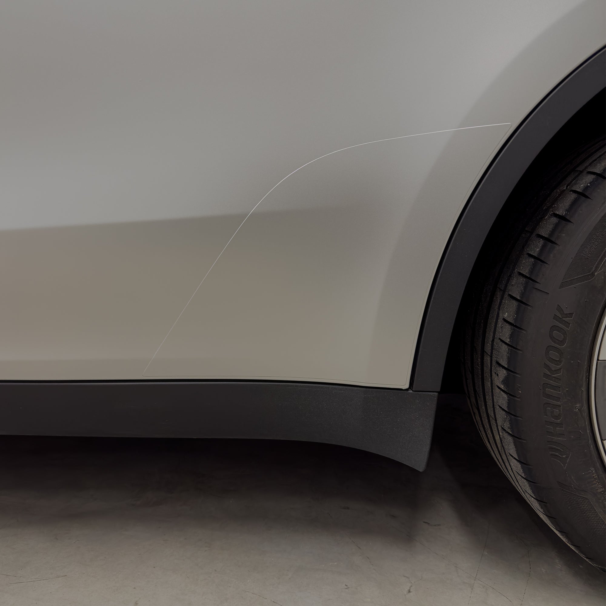 Lackschutzfolie für Tesla Model Y Steinschlagschutz Schutzfolie Transparent R+L