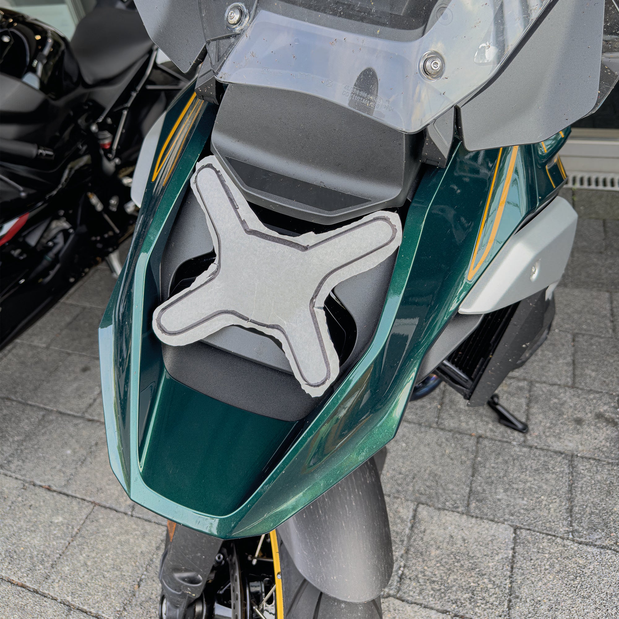 Scheinwerfer Schutzfolie für BMW R 1300 GS Steinschlagschutz Transparent Folie