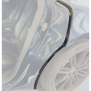 Lackschutzfolie für Porsche Panamera 971 Türinnenkante Schutzfolie Transparent