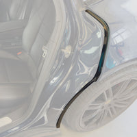 Lackschutzfolie für Porsche Panamera 971 Türinnenkante Schutzfolie Transparent