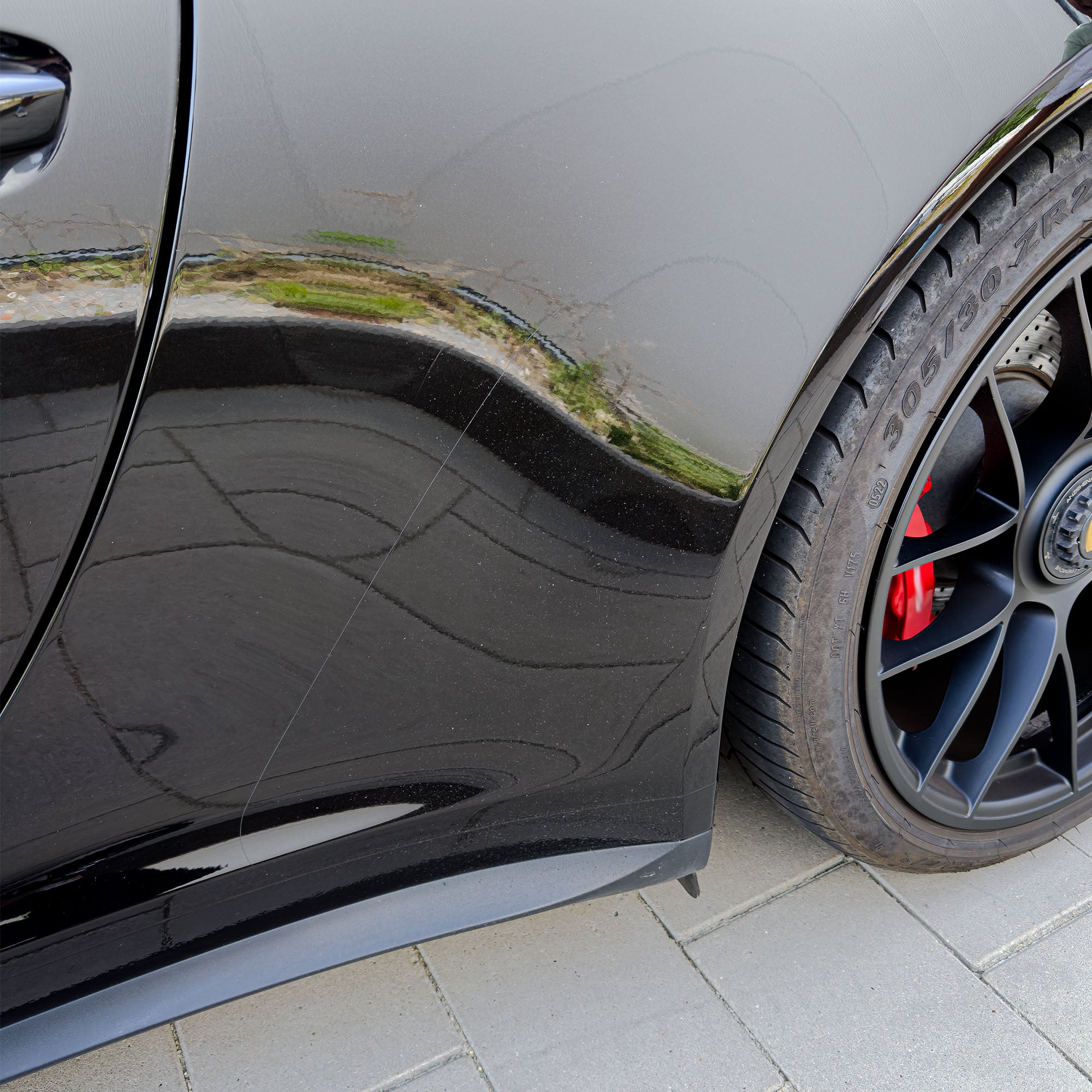 Lackschutzfolie für Porsche 911 991 Steinschlagschutz Schutzfolie Transparent