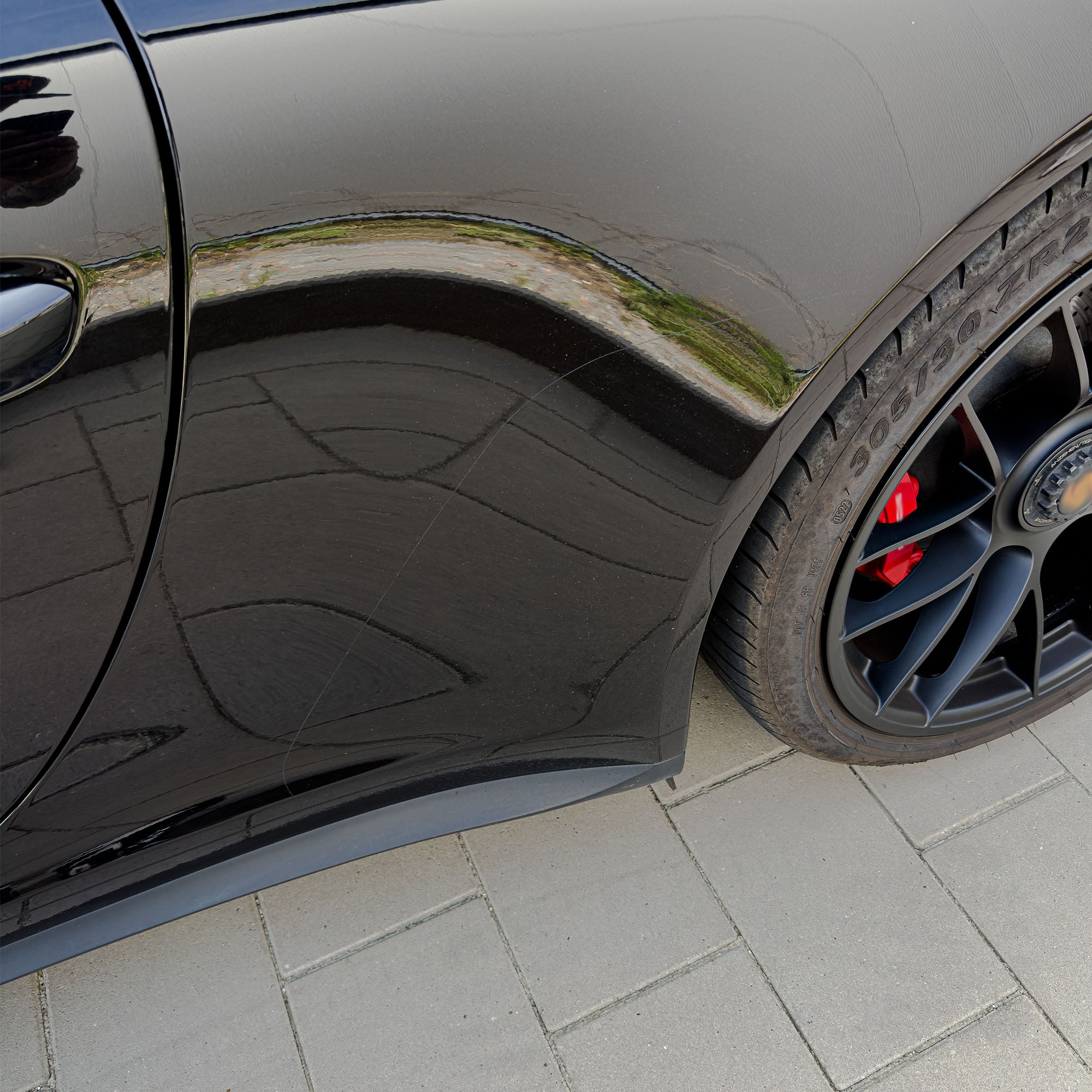 Lackschutzfolie für Porsche 911 991 Steinschlagschutz Schutzfolie Transparent