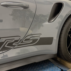 Lackschutzfolie für Porsche 911 992 GT3 RS auch Turbo Steinschlagschutz Folie