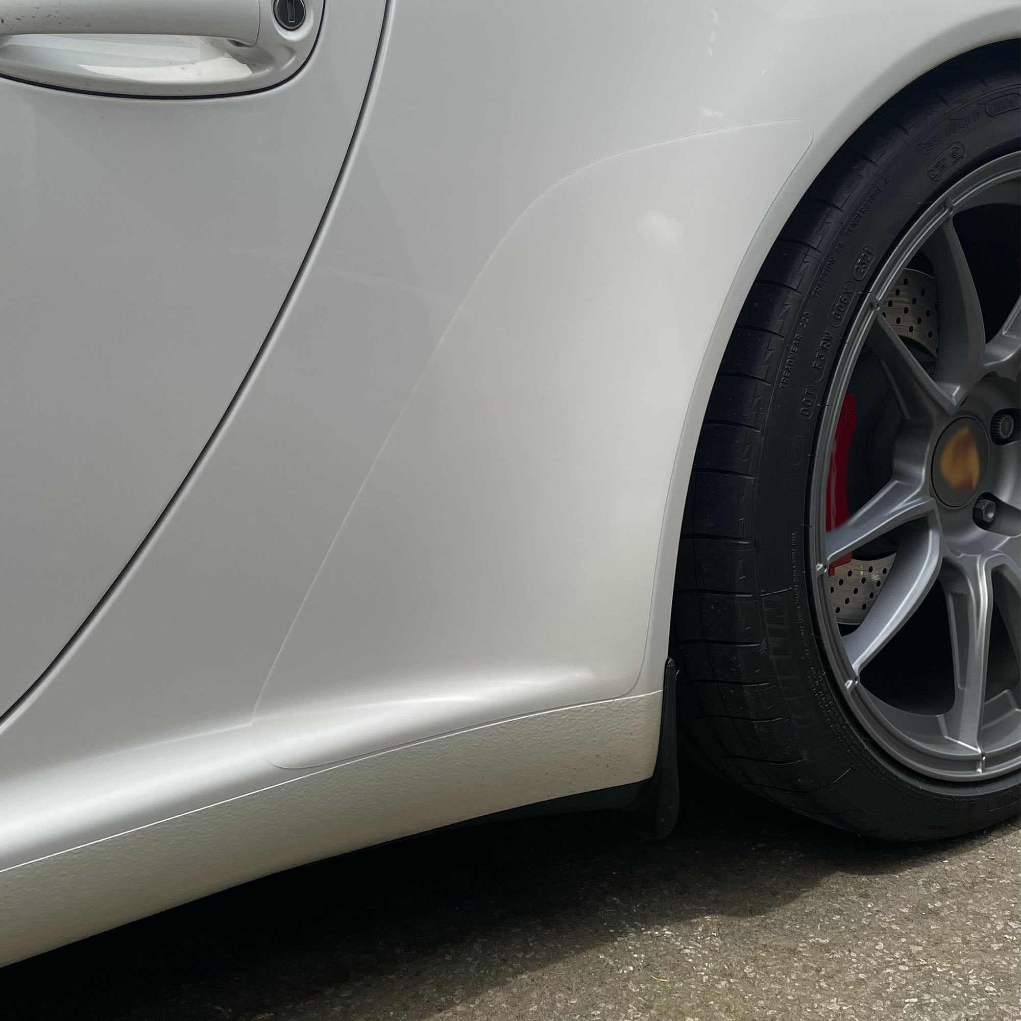 Lackschutzfolie für Porsche 911 997 Steinschlagschutz Schutzfolie Transparent