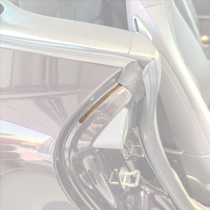 Lackschutzfolie für Porsche 911 997 Schutzfolie Transparent Türkante Türanschlag