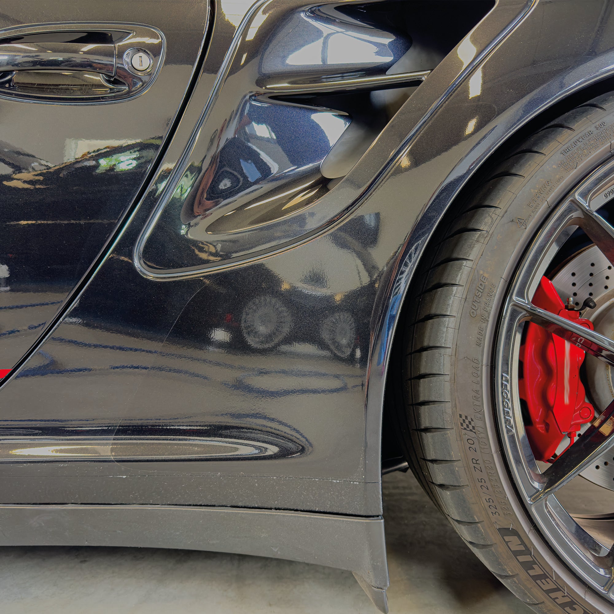 Lackschutzfolie für Porsche 911 997 Turbo GT2 Steinschlagschutz Transparent