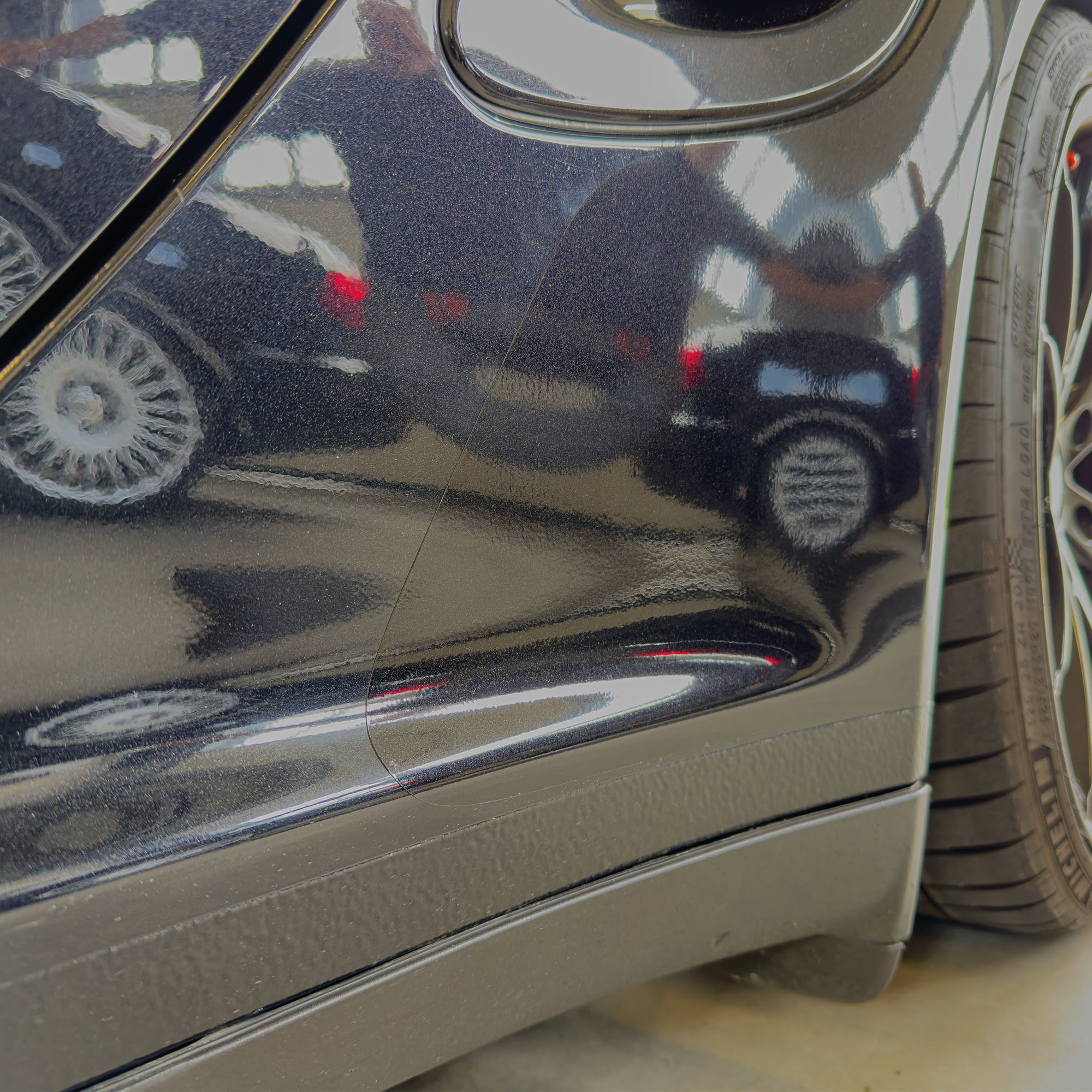 Lackschutzfolie für Porsche 911 997 Turbo GT2 Steinschlagschutz Transparent