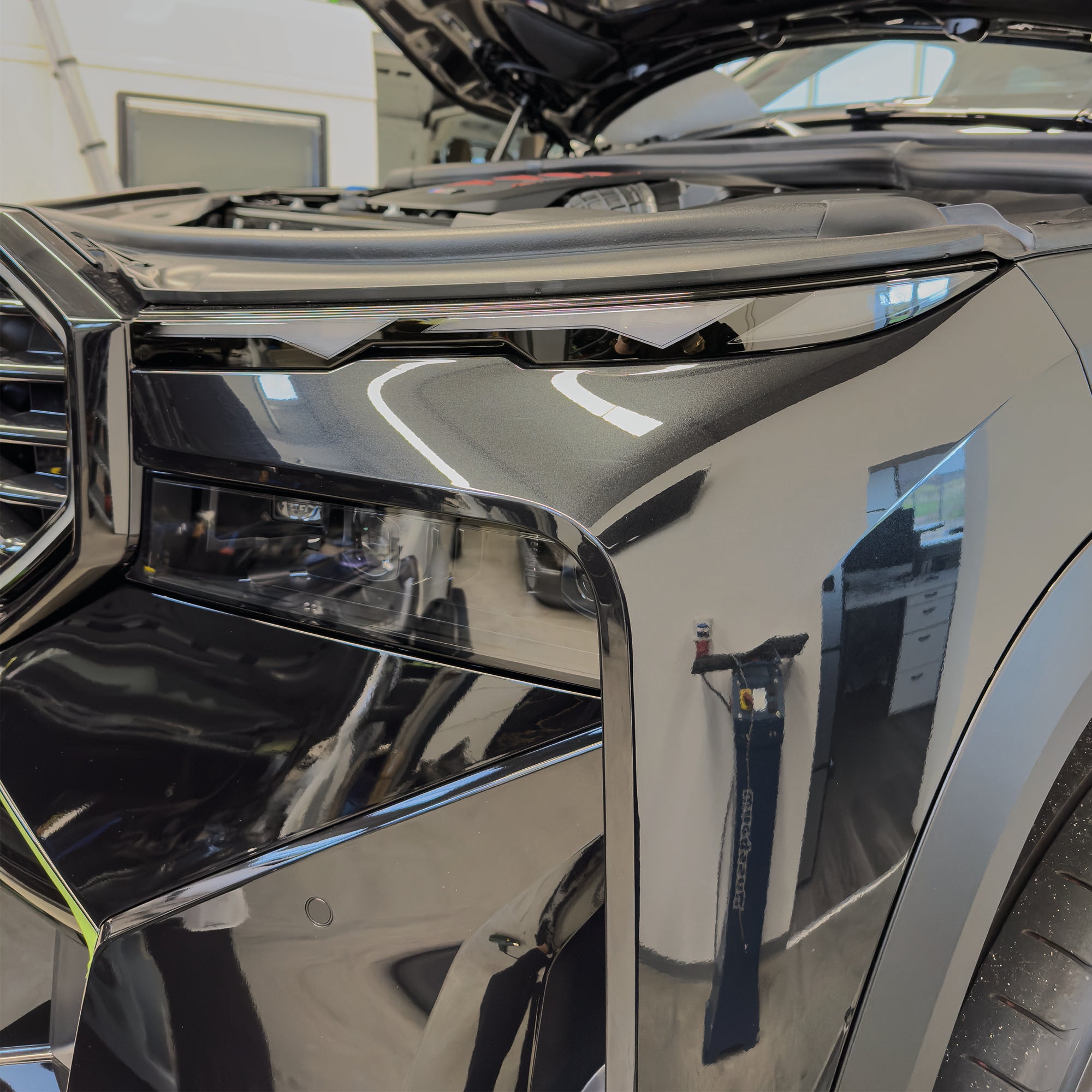Scheinwerfer Schutzfolie für BMW XM Steinschlagschutz Folie Transparent