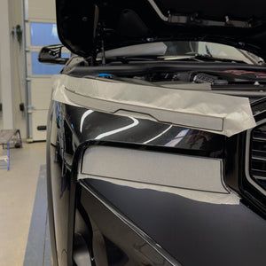 Scheinwerfer Schutzfolie für BMW XM Steinschlagschutz Folie Transparent