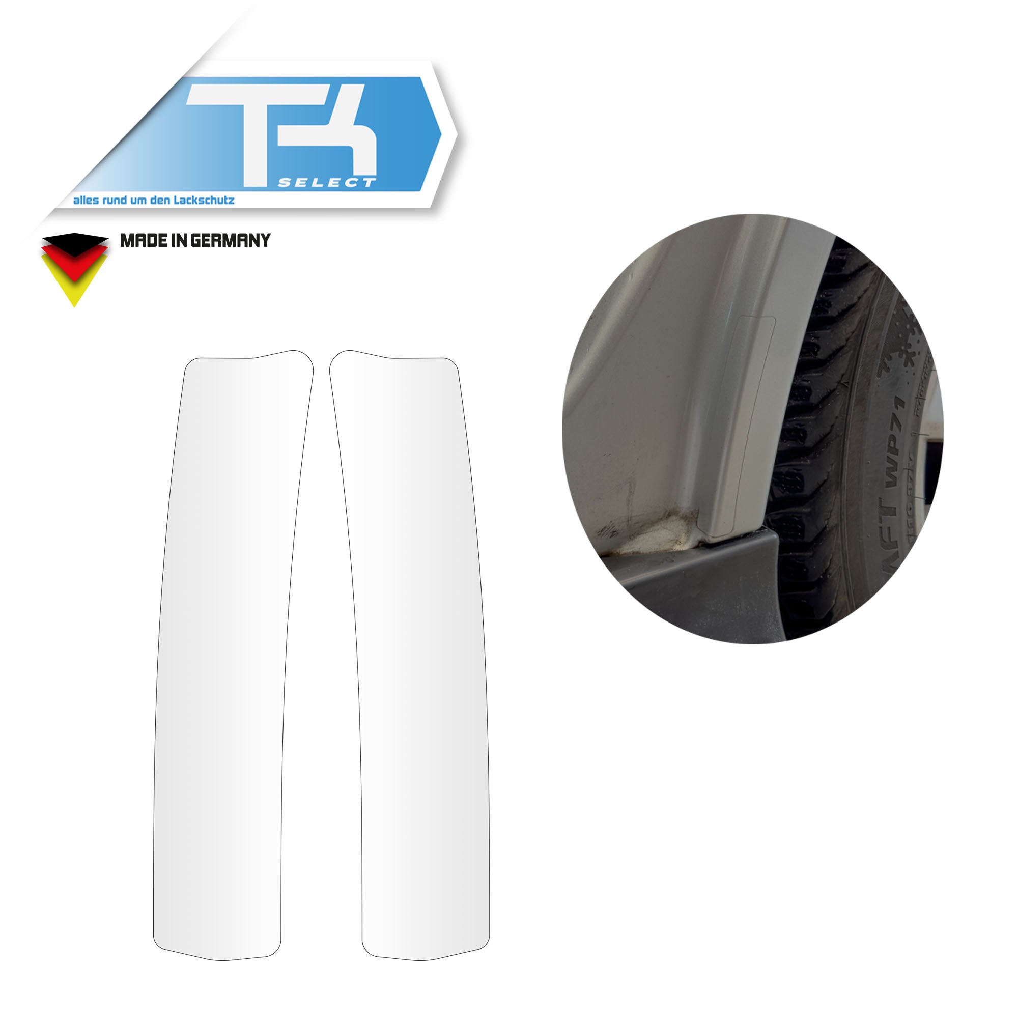 Lackschutzfolie für Citroen C5 DC Steinschlagschutz Schutzfolie Transparent