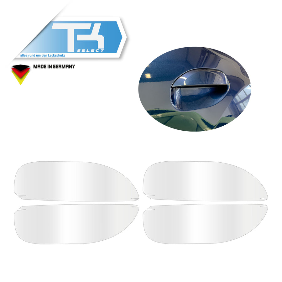 Lackschutzfolie für Dacia Duster Griffmulden Schutzfolie Folie Transparent R+L