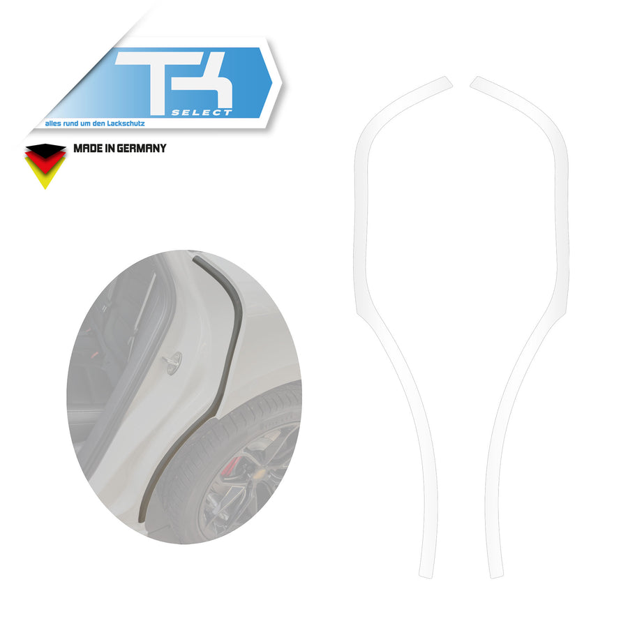 Lackschutzfolie für Porsche Macan Türinnenkante Steinschlagschutz Schutzfolie