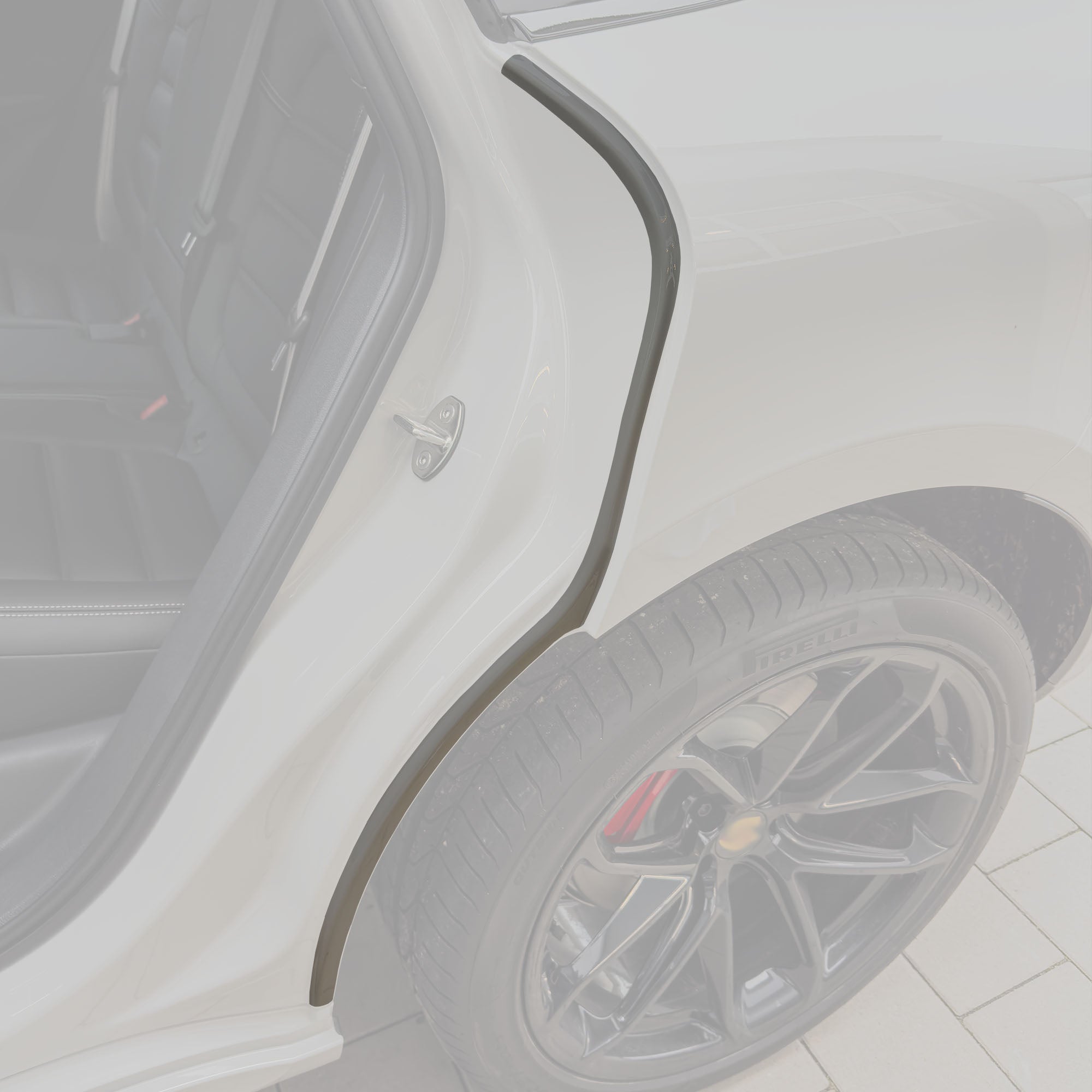 Lackschutzfolie für Porsche Macan Türinnenkante Steinschlagschutz Schutzfolie