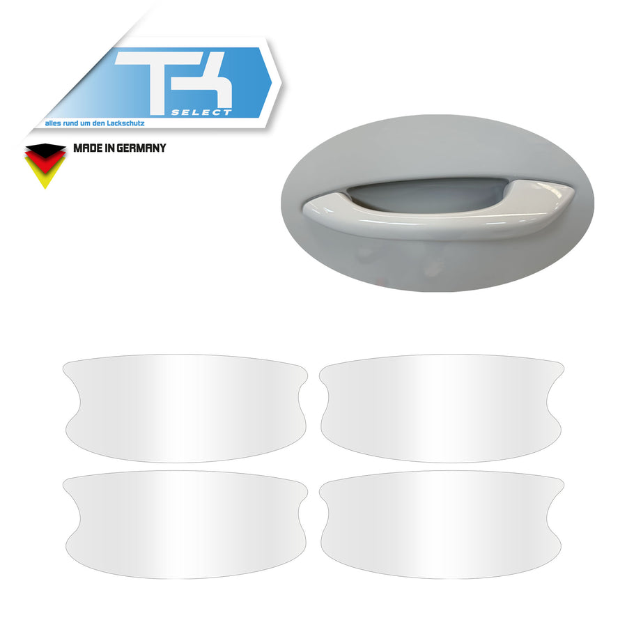 Lackschutzfolie für Porsche Macan Griffmulden Schutzfolie Transparent Folie R+L