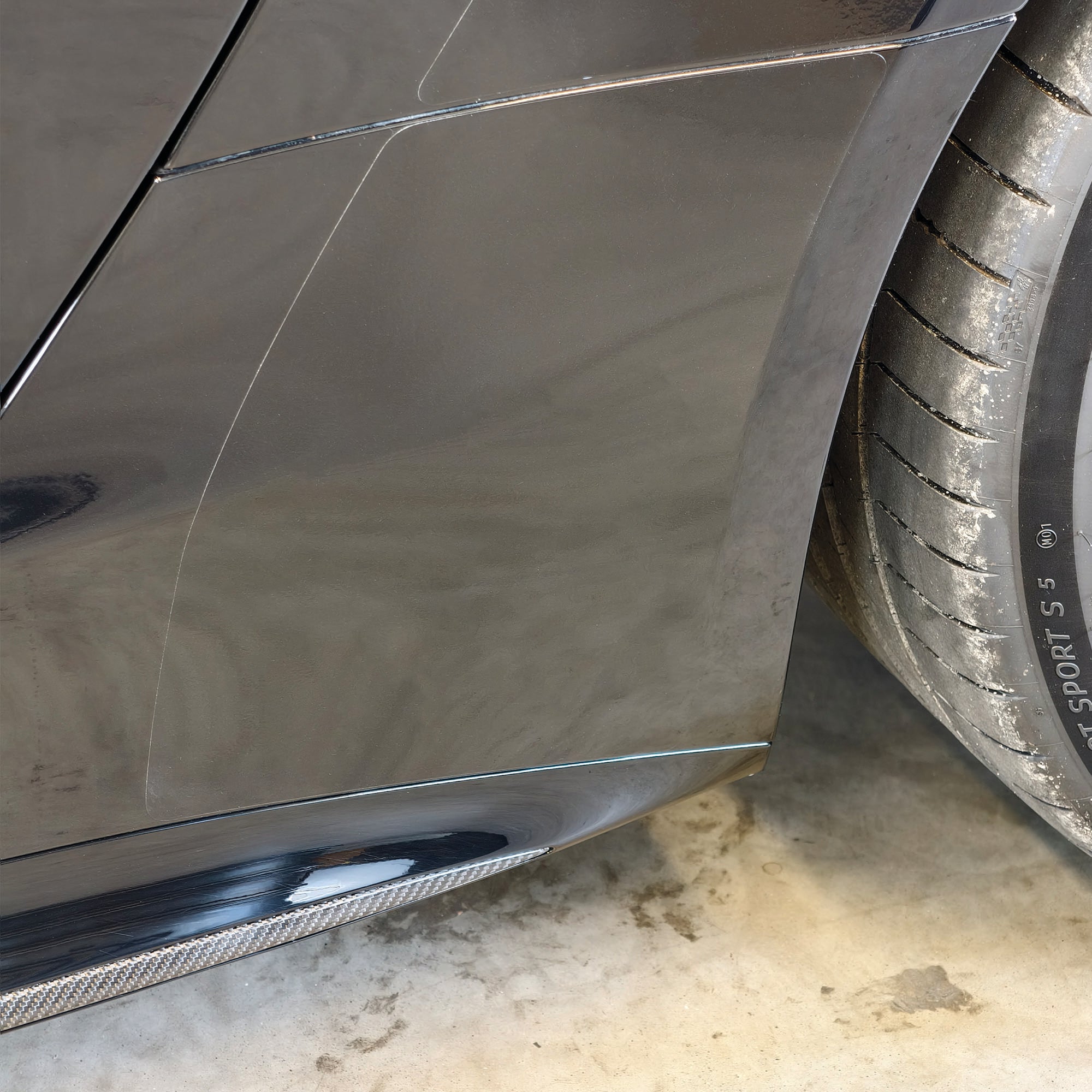 Lackschutzfolie für Mercedes AMG GT C192 Steinschlagschutz Schutzfolie Folie R+L