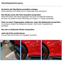 Lackschutzfolie für Mazda 6 II Steinschlagschutz Schutzfolie Folie Transparent