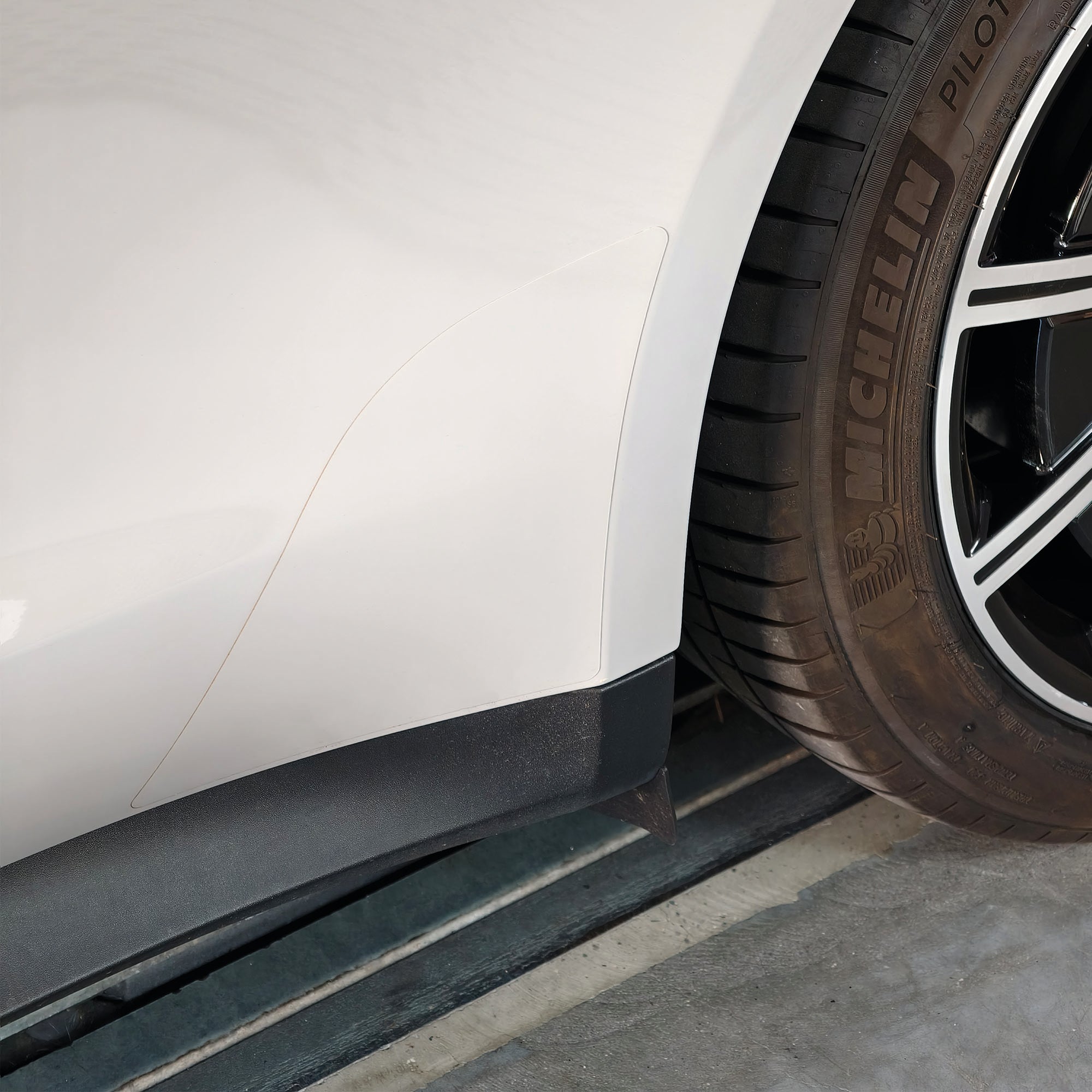 Lackschutzfolie für Porsche Taycan Steinschlagschutz Schutzfolie Folie R+L