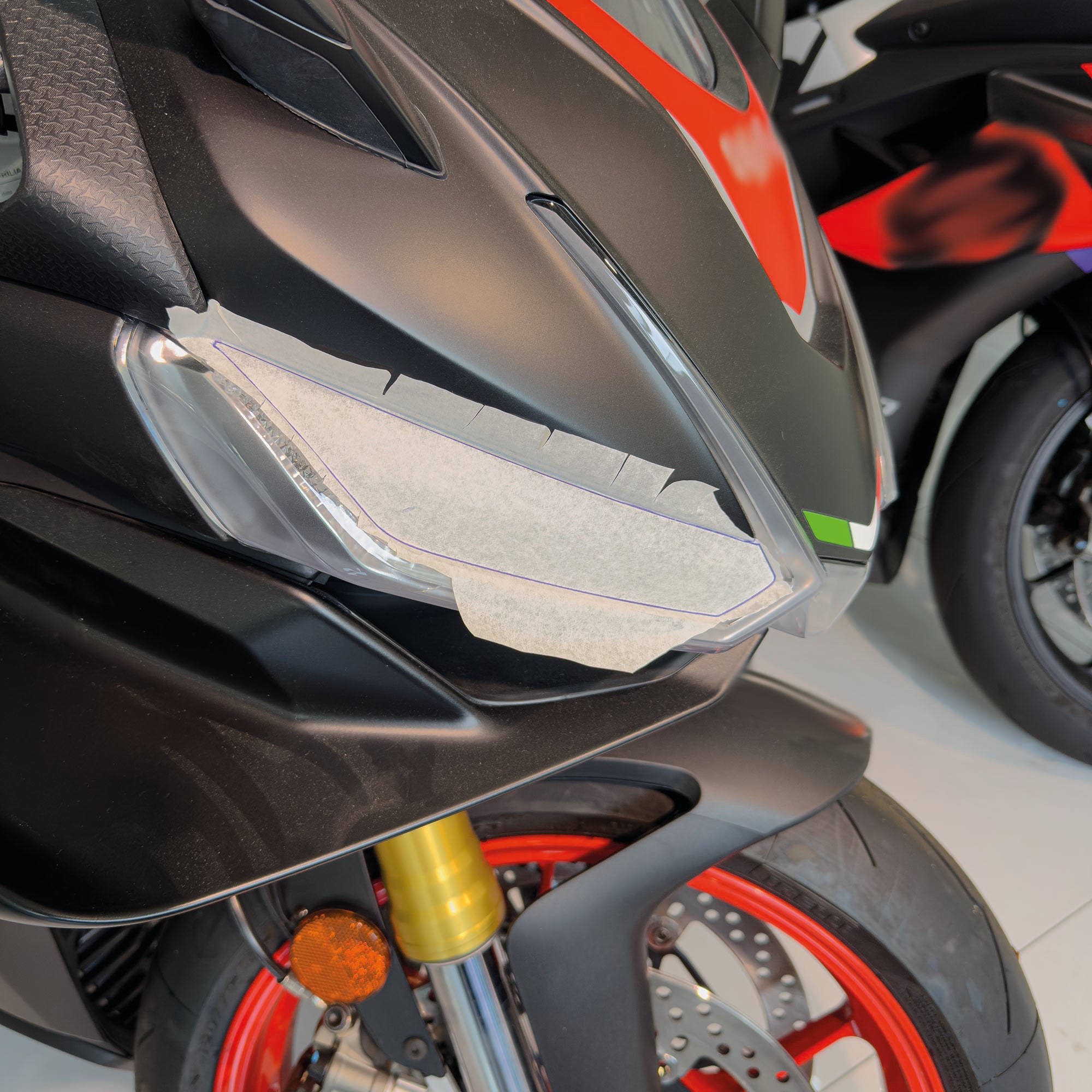 Scheinwerfer Schutzfolie für Aprilia RSV4 RS660 RS457 Tuono660 Steinschlagschutz