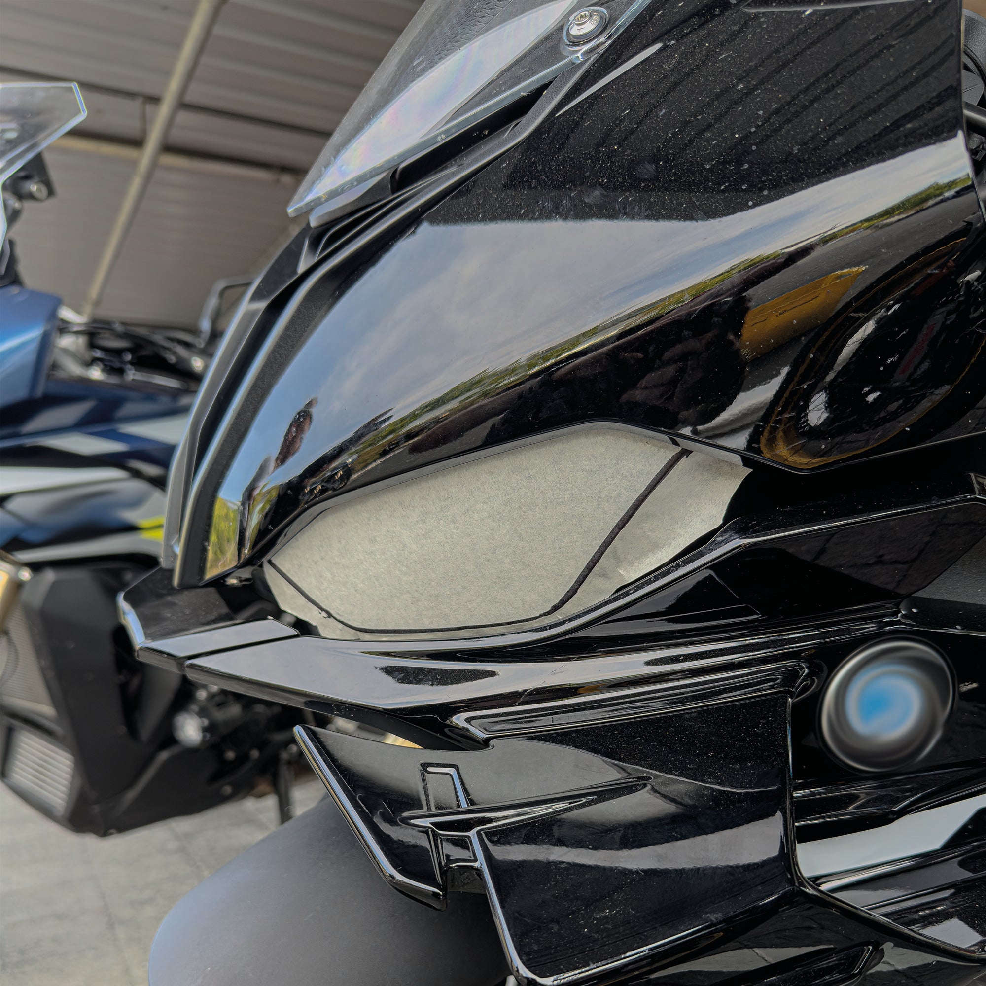 Scheinwerfer Schutzfolie für BMW S1000RR Steinschlagschutz Folie Transparent