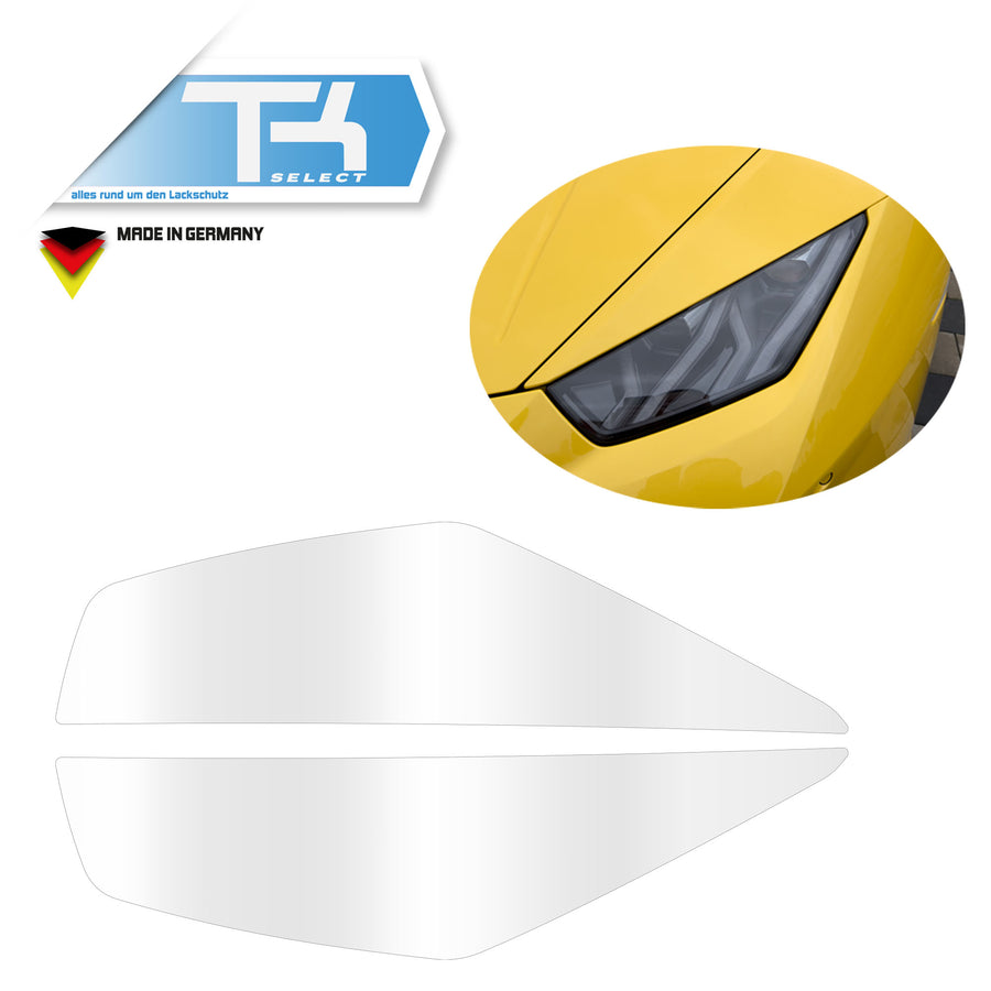 Scheinwerfer Schutzfolie für Lamborghini Huracan Steinschlagschutz Transparent