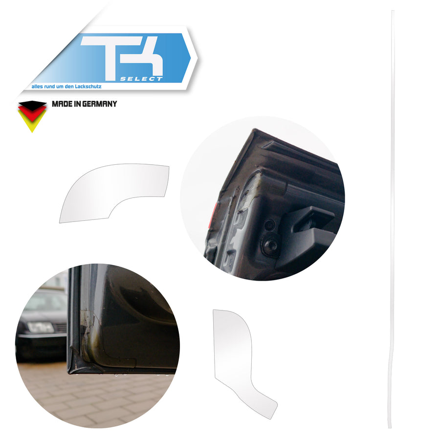 Lackschutzfolie für VW T5 T6 Hecktüren Flügeltüren Schutzfolie Folienset 3 Teile