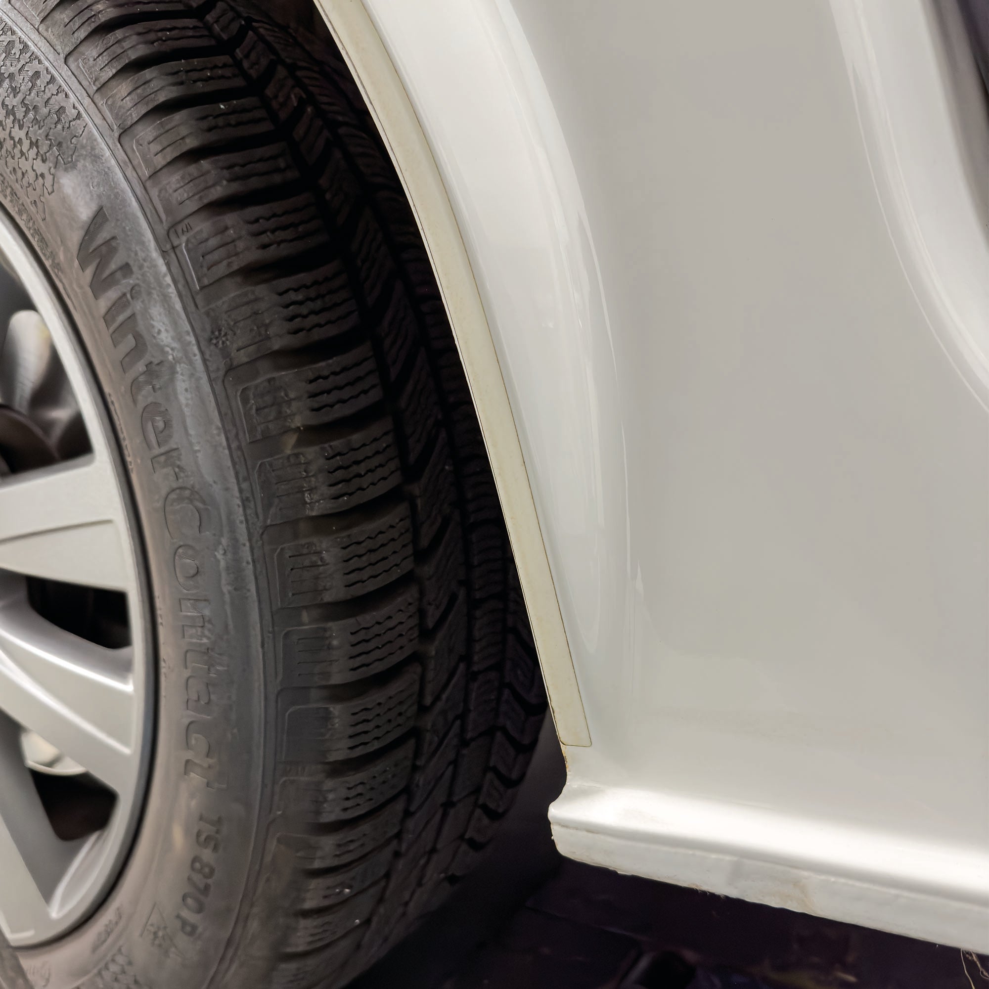 Lackschutzfolie für VW T5/T6 Steinschlagschutz Schutzfolie Radlauf Vorne R+L