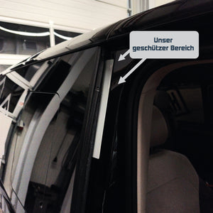 Lackschutzfolie für VW T7 Schiebetür Holm B-Säule Schutzfolie Folie Rechts Oben