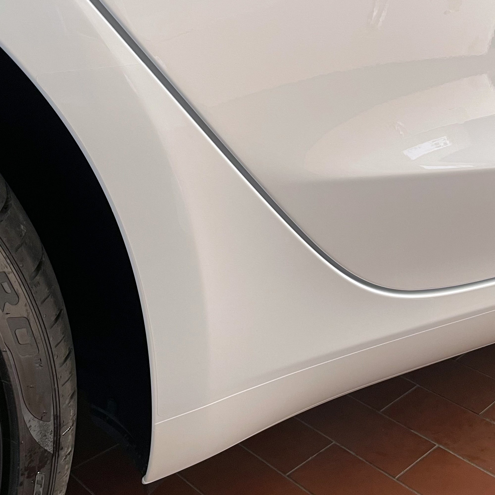 Lackschutzfolie für Tesla Model 3 Steinschlagschutz Schutzfolie Transparent
