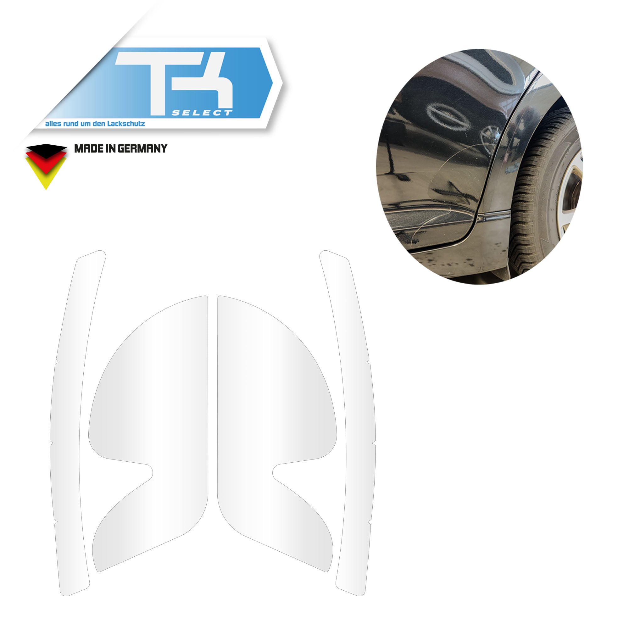 Lackschutzfolie für Toyota Avensis T27 08-11 Steinschlagschutz Schutzfolie Folie