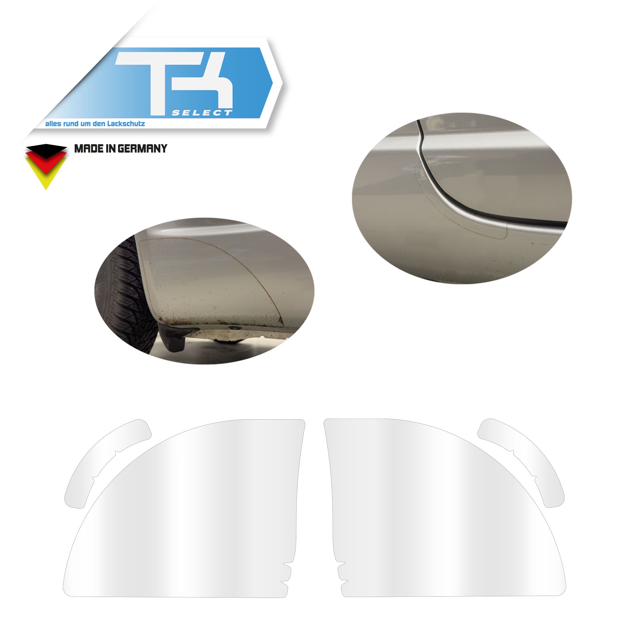 Lackschutzfolie für Toyota Yaris P1 Steinschlagschutz Schutzfolie Transparent