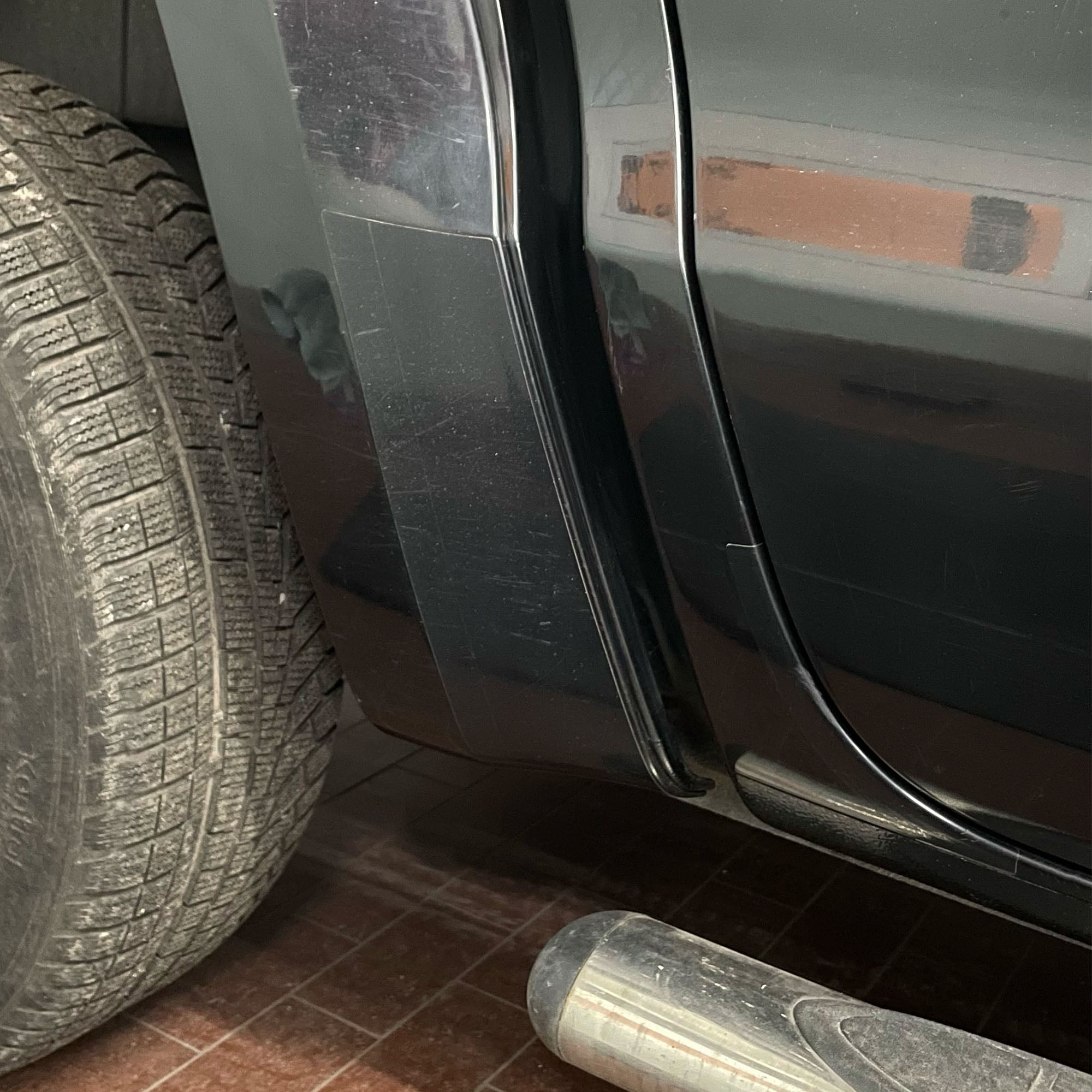 Lackschutzfolie für VW Amarok Steinschlagschutzfolie Transparente Folie R+L