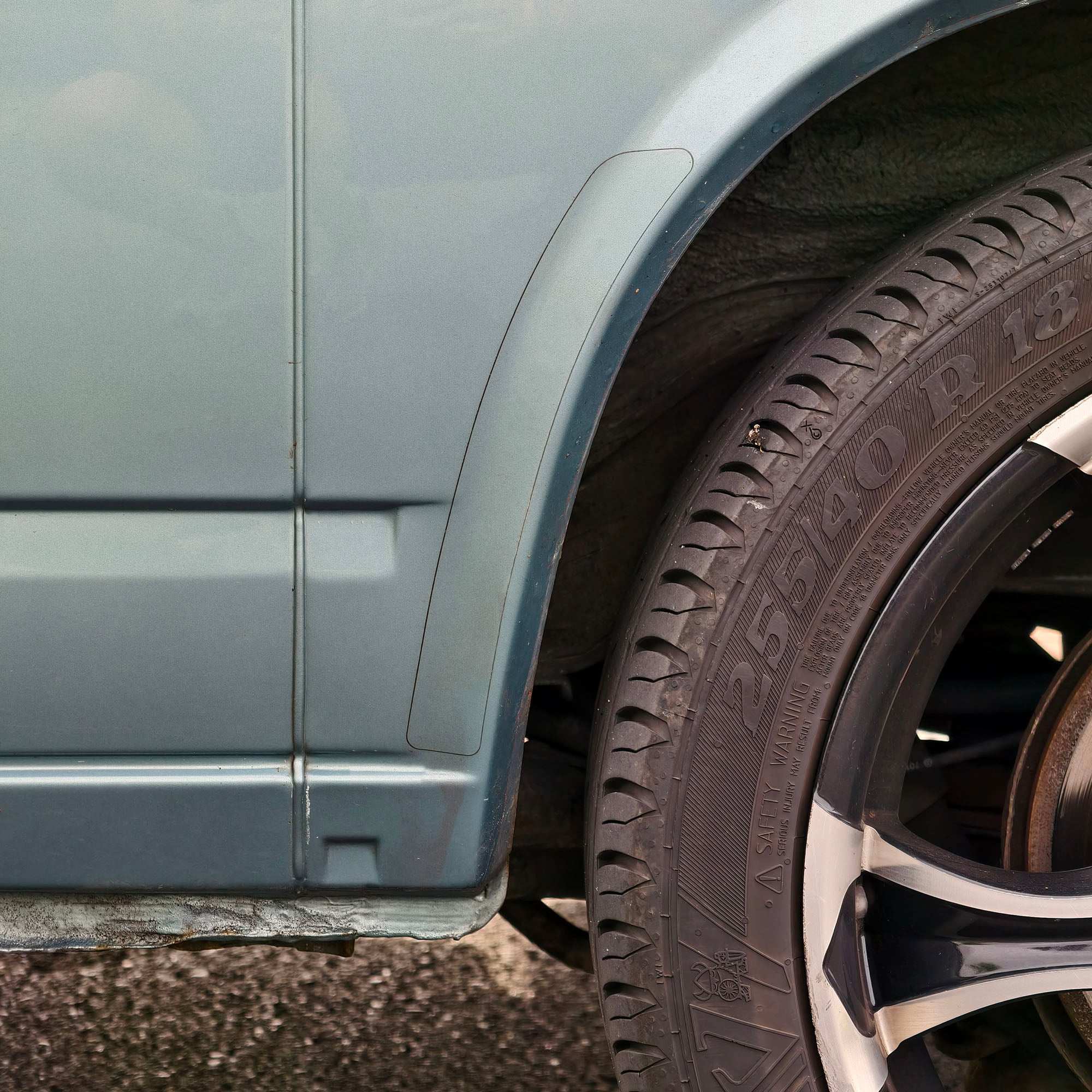 Lackschutzfolie für VW T4 (Lang) Steinschlagschutz Schutzfolie Folie Transparent