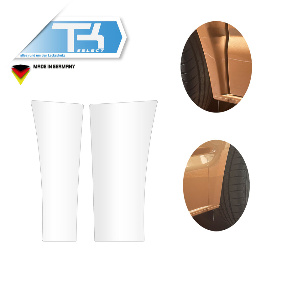 Lackschutzfolie für VW T5 T6 Steinschlagschutz Radlauf mit 1 Schiebetür R+L
