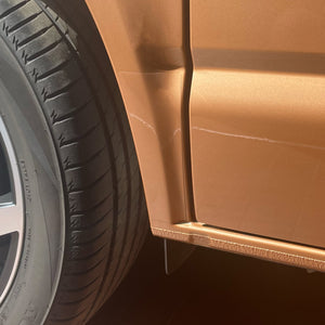 Lackschutzfolie für VW T5 T6 Steinschlagschutz Radlauf mit 1 Schiebetür R+L