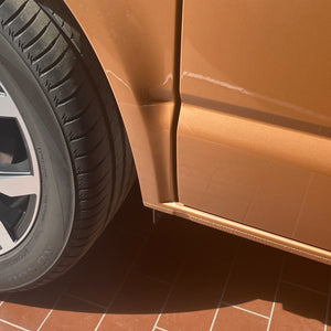 Lackschutzfolie für VW T5 T6 Steinschlagschutz Radlauf mit 1 Schiebetür R+L