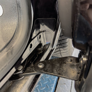 Lackschutzfolie für VW T5/T6 Schiebetür Holm C-Säule Schutzfolie Folie Links