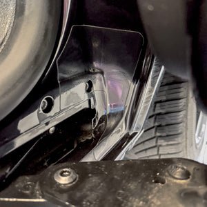 Lackschutzfolie für VW T5/T6 Schiebetür Holm C-Säule Schutzfolie Folie Links