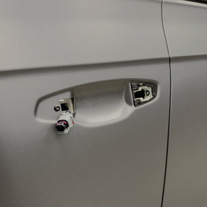 Lackschutzfolie für VW Touareg III Griffmulden Schutzfolie Folie Transparent R+L