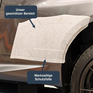 Lackschutzfolie für Toyota Yaris GR XP21 3 Türer Steinschlagschutz Schutzfolie